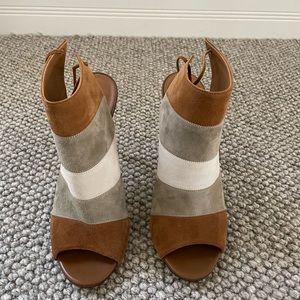 Aquazzura Peep Toe Oui Bootie